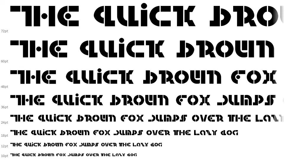 Questlokfont waterfall
