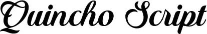 Quincho Script