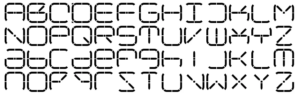 R-2014font specimens