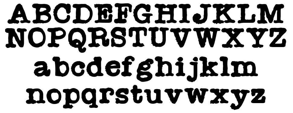 Radio Newsmanfont specimens