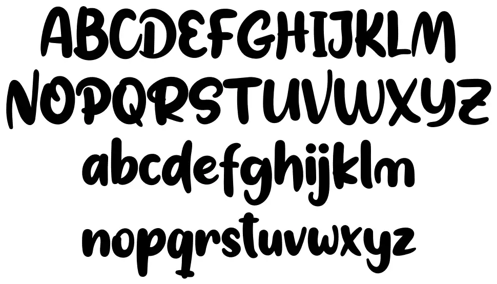 Radishfont specimens