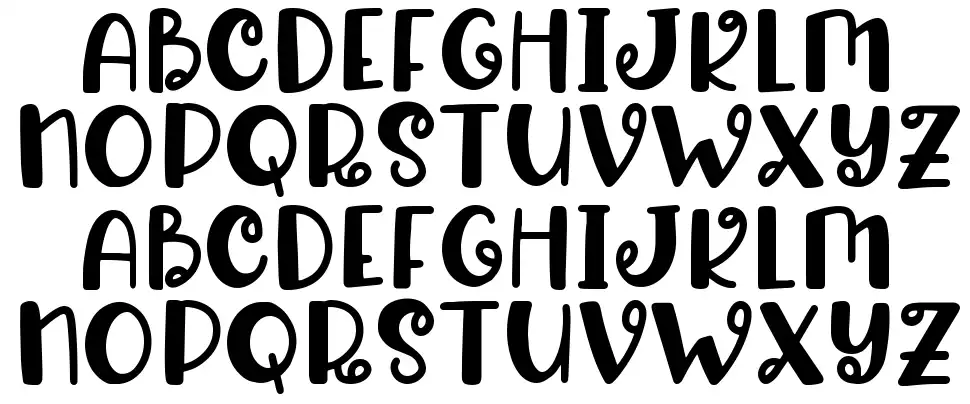 Ramelinefont specimens