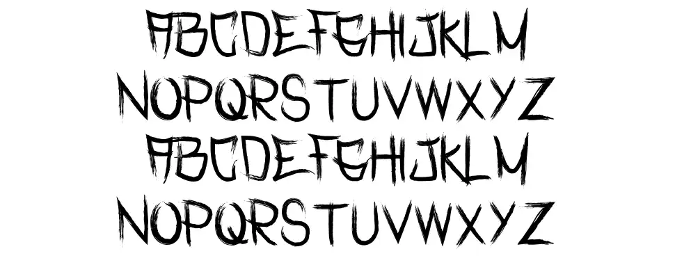 Rasterizedfont specimens