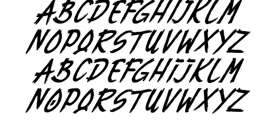 Rebuiltfont specimens