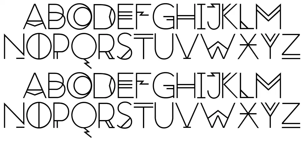 Red Moon Risingfont specimens