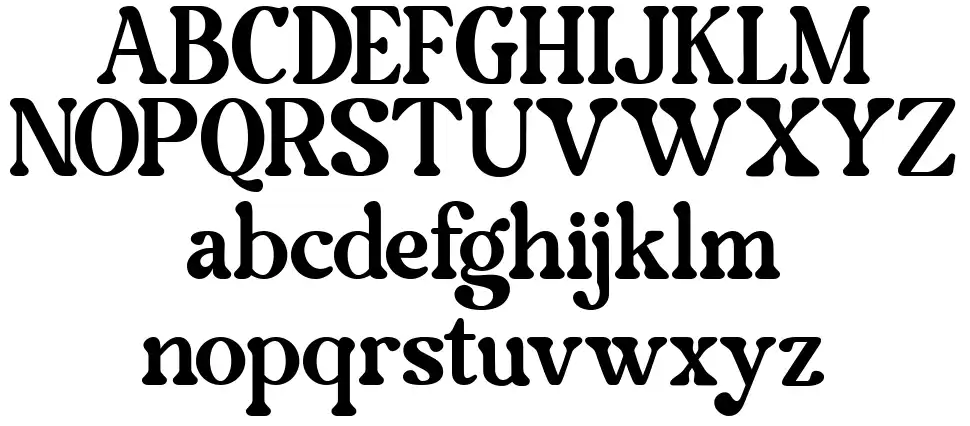 Religionfont specimens