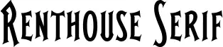Renthouse Serif