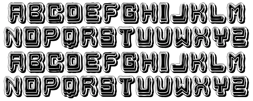 Rigidfont specimens