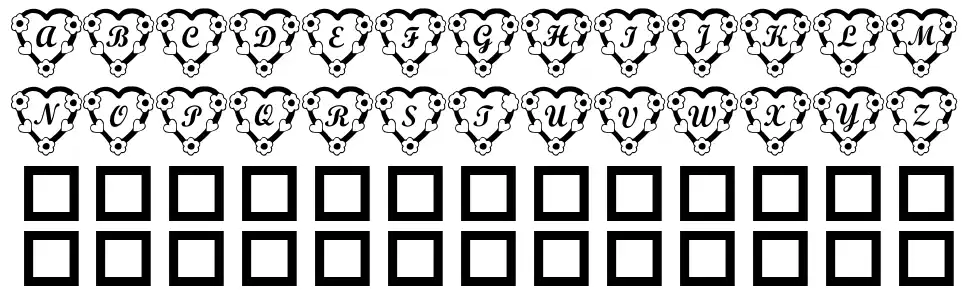 RMFlwrHtfont specimens