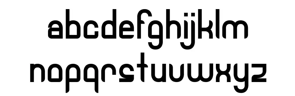 Robotechfont specimens