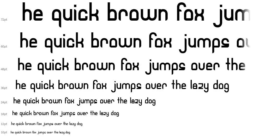 Robotechfont waterfall