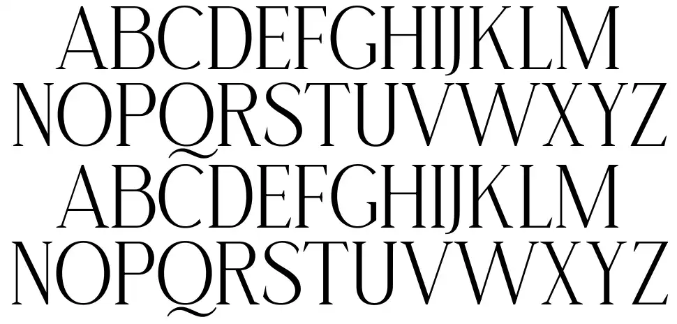 Rochestrafont specimens