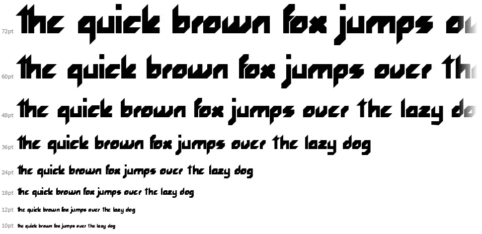 Rocketfontfont waterfall