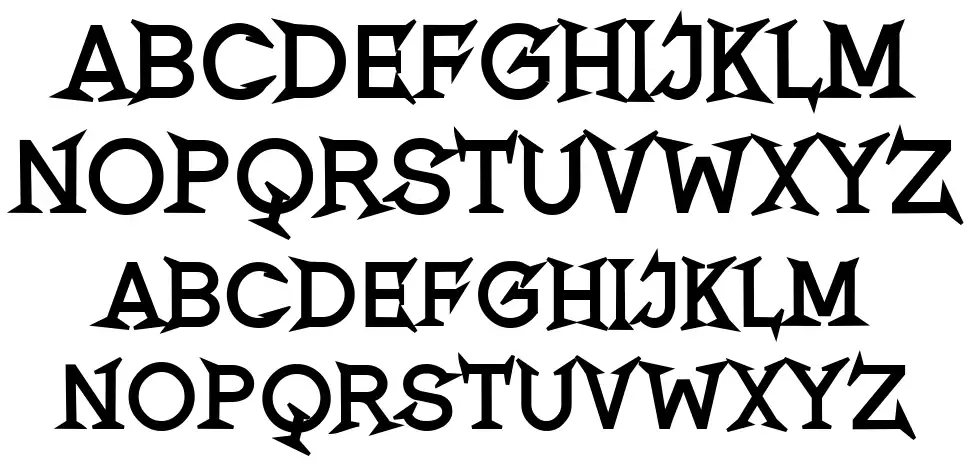 Romanicumfont specimens