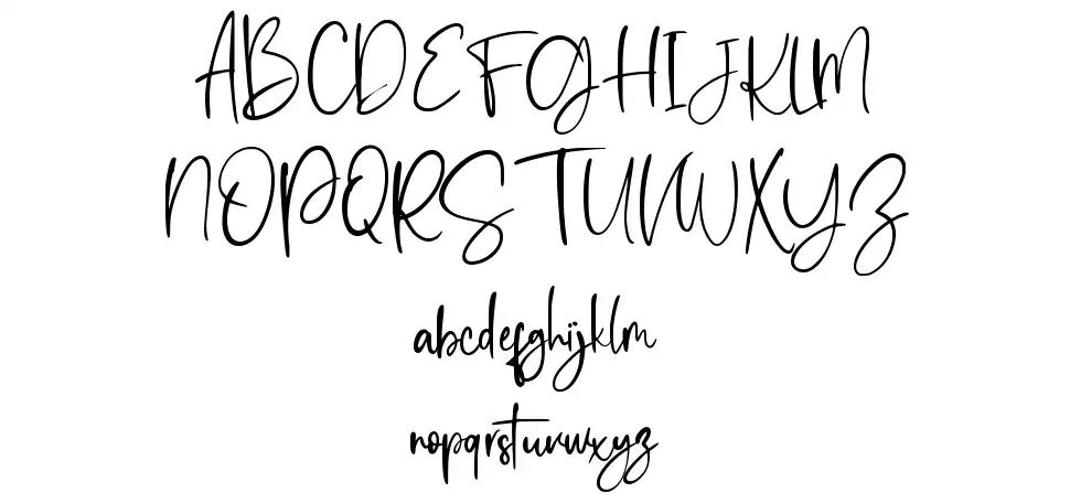 Romantic Collectionfont specimens