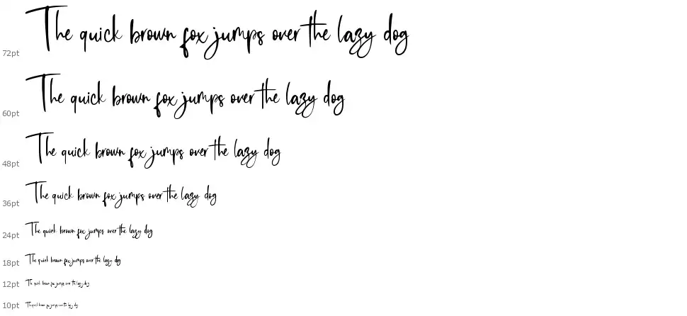 Romantic Collectionfont waterfall