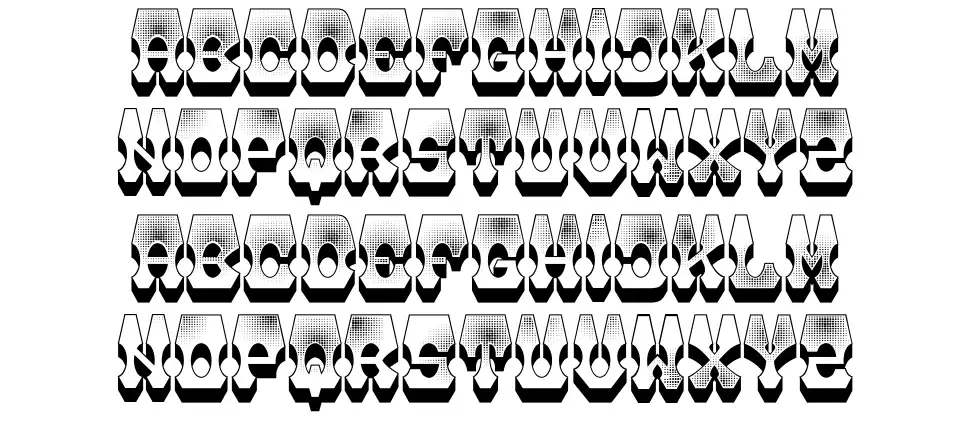 Romefont specimens