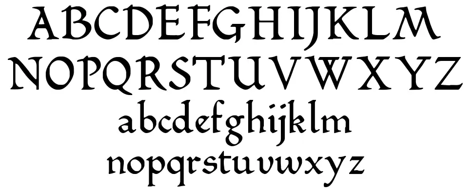 Romeo DNfont specimens