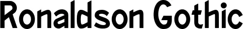 Ronaldson Gothic