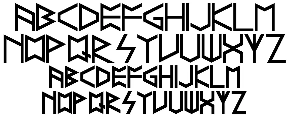 Runelikefont specimens