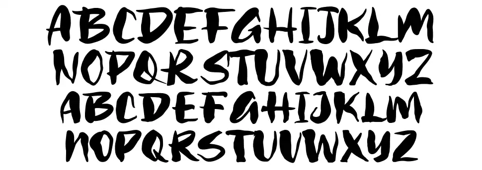 Sack and Jellyfont specimens