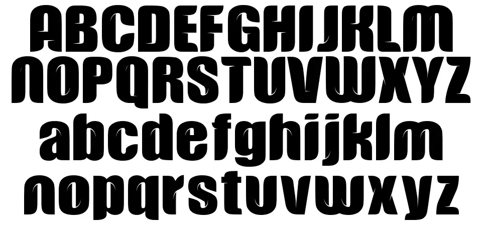 Sakalangkongfont specimens