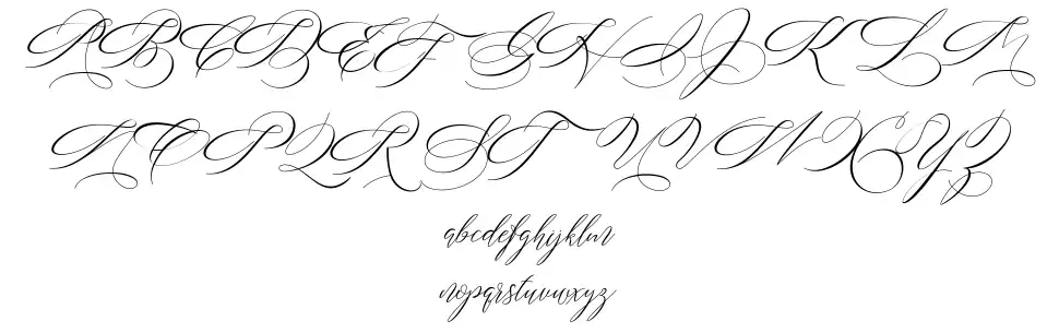 Salwomenfont specimens