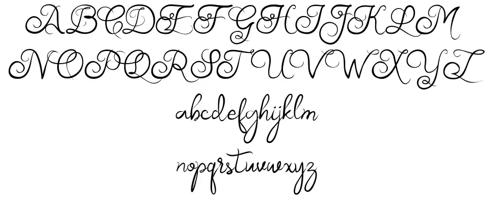 Samballfont specimens