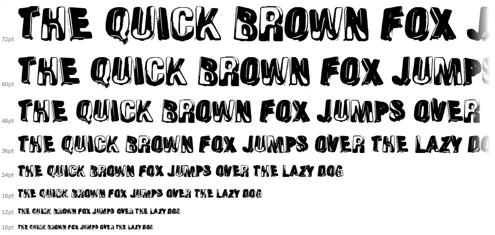 Schizoid Personalityfont waterfall