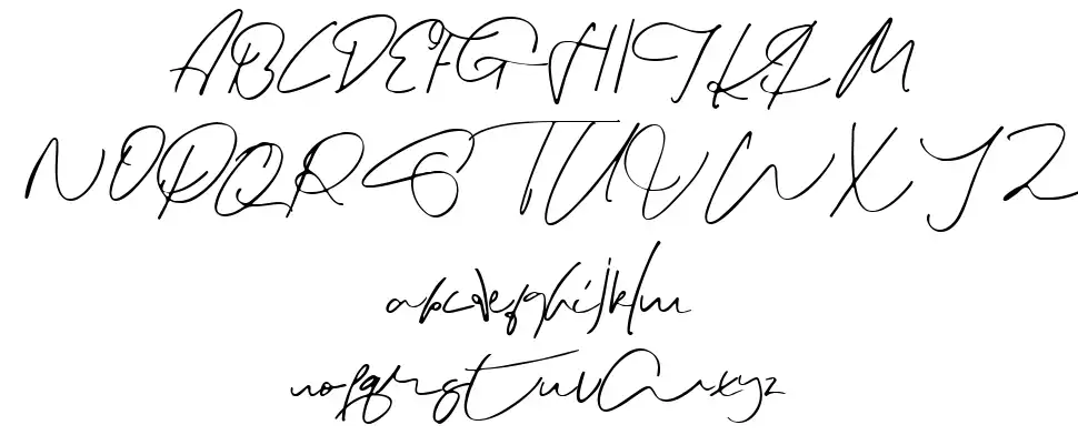 Scootishfont specimens