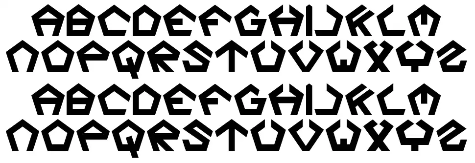 Segazfont specimens