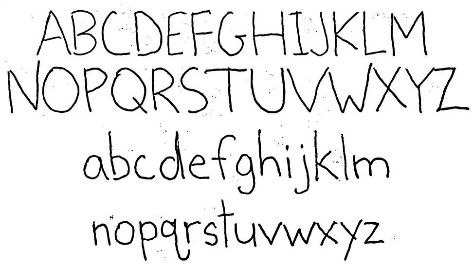 Shabby Ball Pointfont specimens