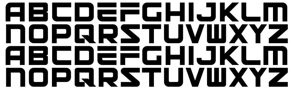 Shadow Aspectfont specimens