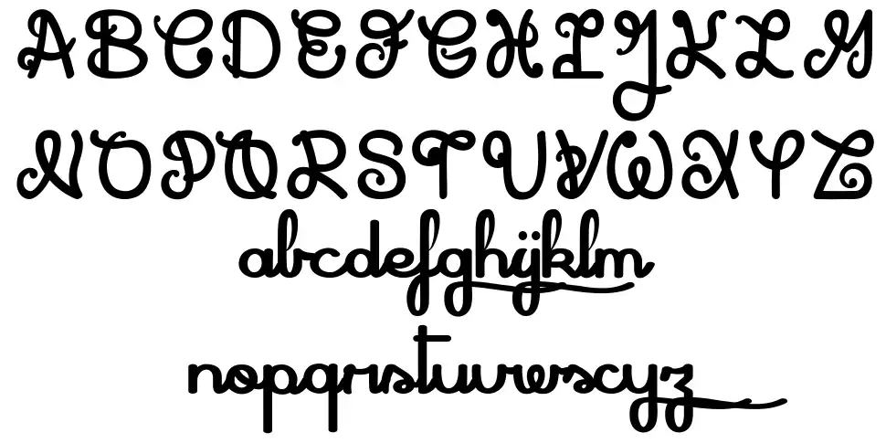 Shadow Boxingfont specimens