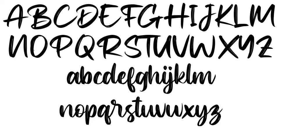 Shakiesfont specimens
