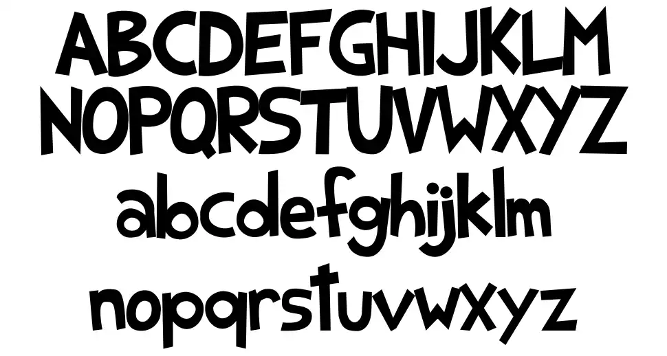 Shark Random Funnyness 2font specimens