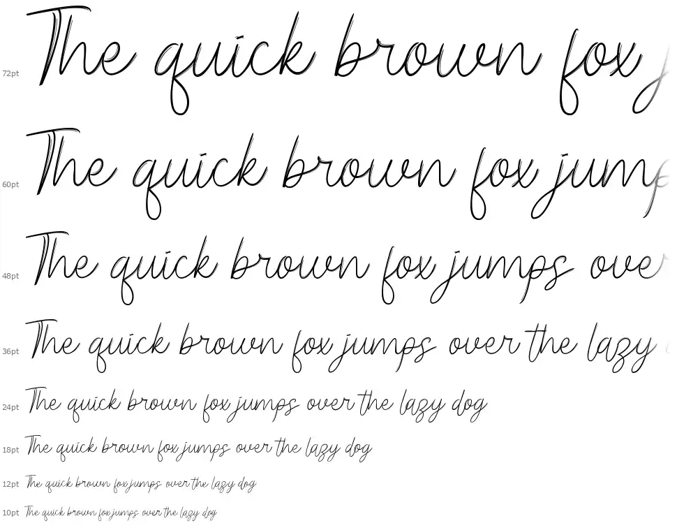 She Lovelyfont waterfall