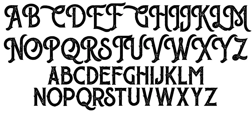 Sherlockfont specimens