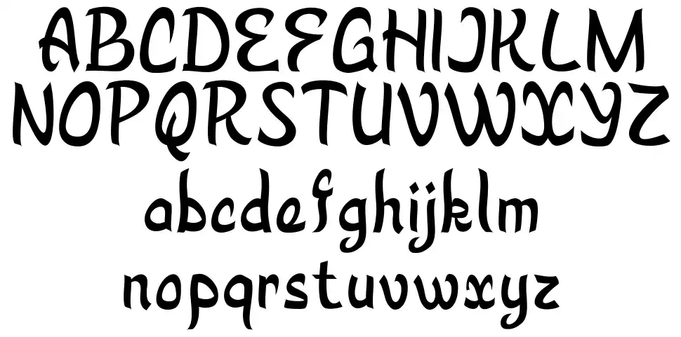 Shokhifulfont specimens