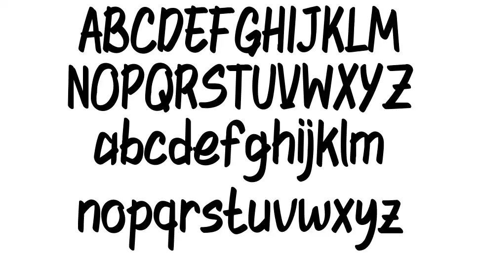Shouterfont specimens