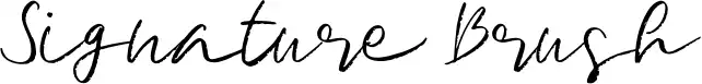 Signature Brush