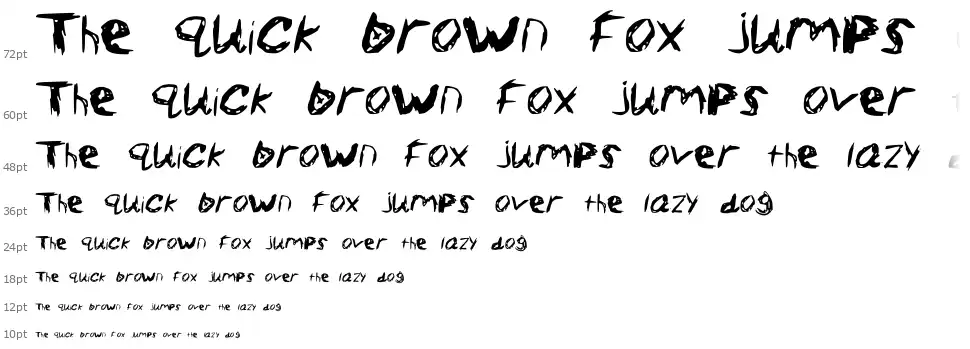Sketch Scoring Fontfont waterfall
