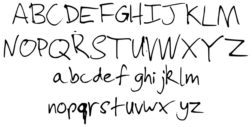 Slevdog 2font specimens