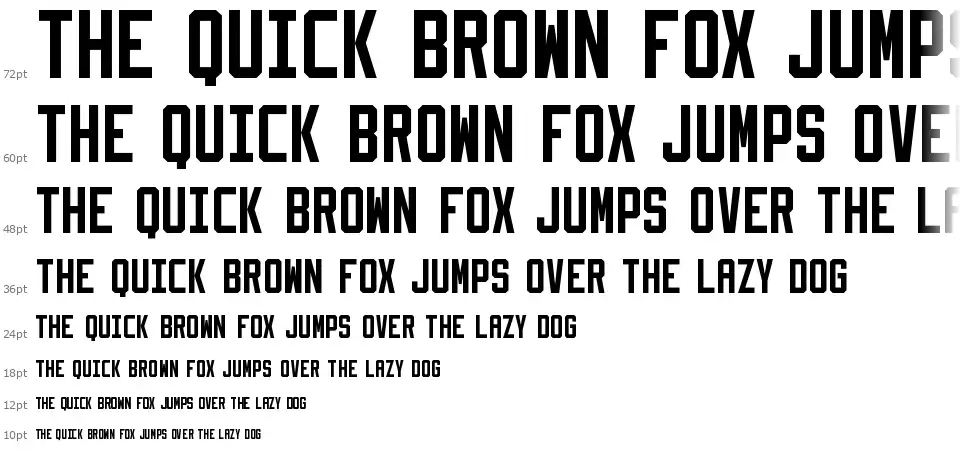 SlimFitfont waterfall