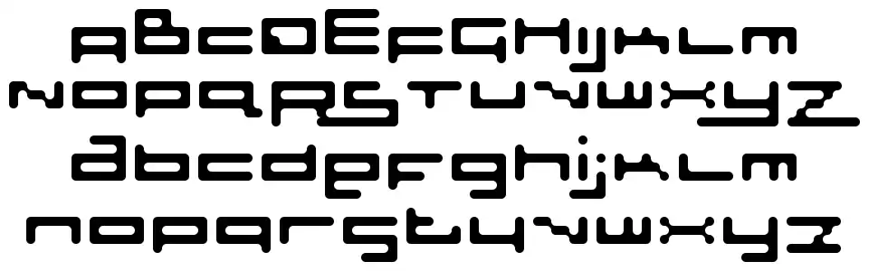 Sloth Roundedfont specimens