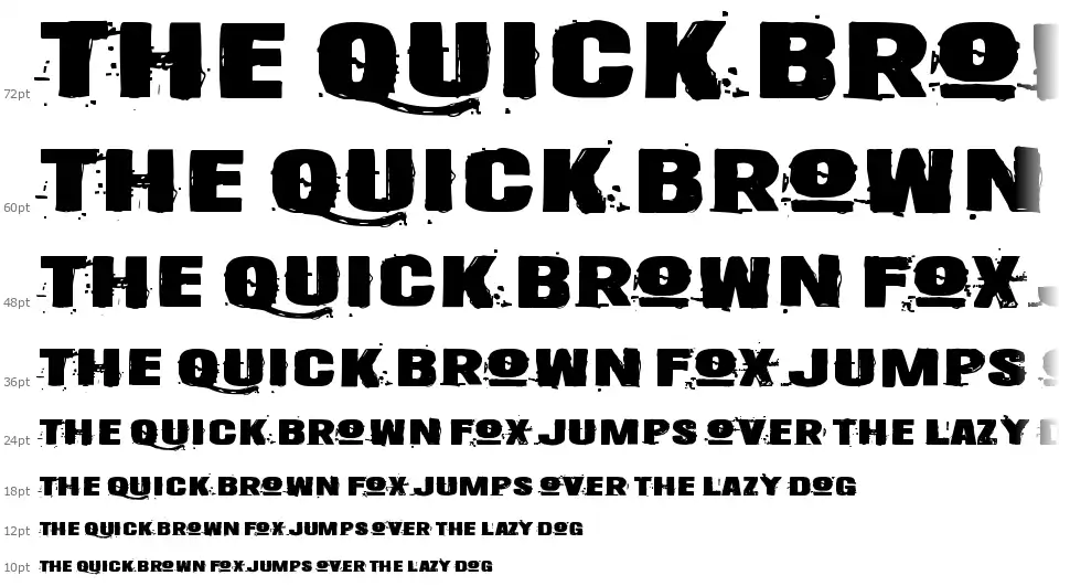 Snapz!font waterfall