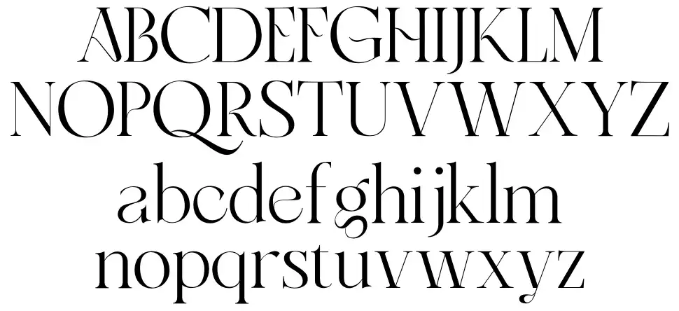Soligantfont specimens