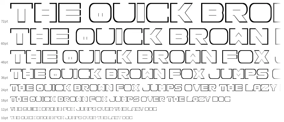 Spac3 neonfont waterfall