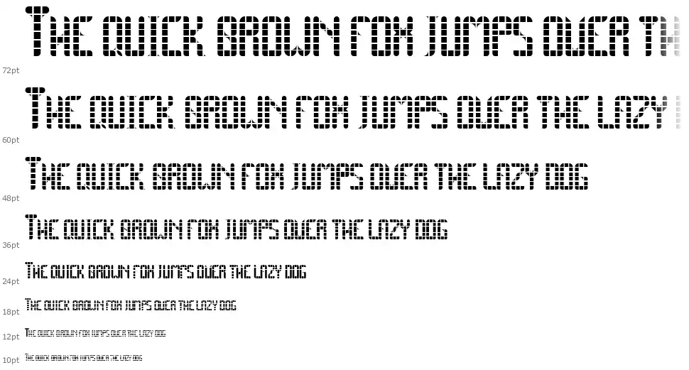 Space Pezfont waterfall