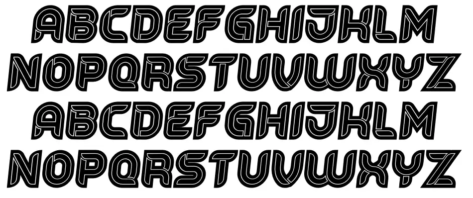 Speed+font specimens